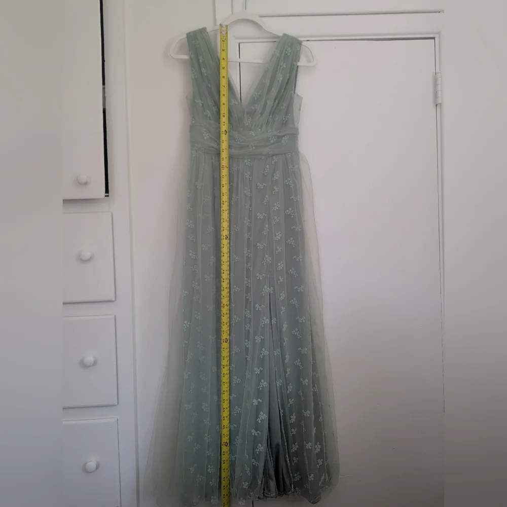 Soieblu Mint Green Floral Maxi Dress - Picture 11 of 11